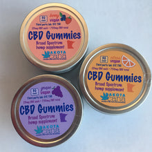 Load image into Gallery viewer, Vegan Broad Spectrum CBD Gummies, THC-free