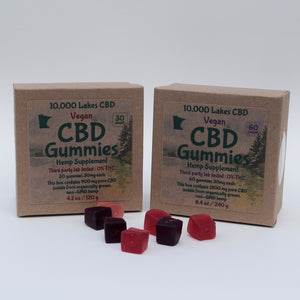 10,000 Lakes CBD Gummies - Premium Hemp Supplements, made with pride in Minnesota